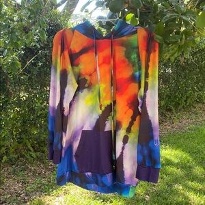 Lily Multicolor Tie-Dye Hoodie